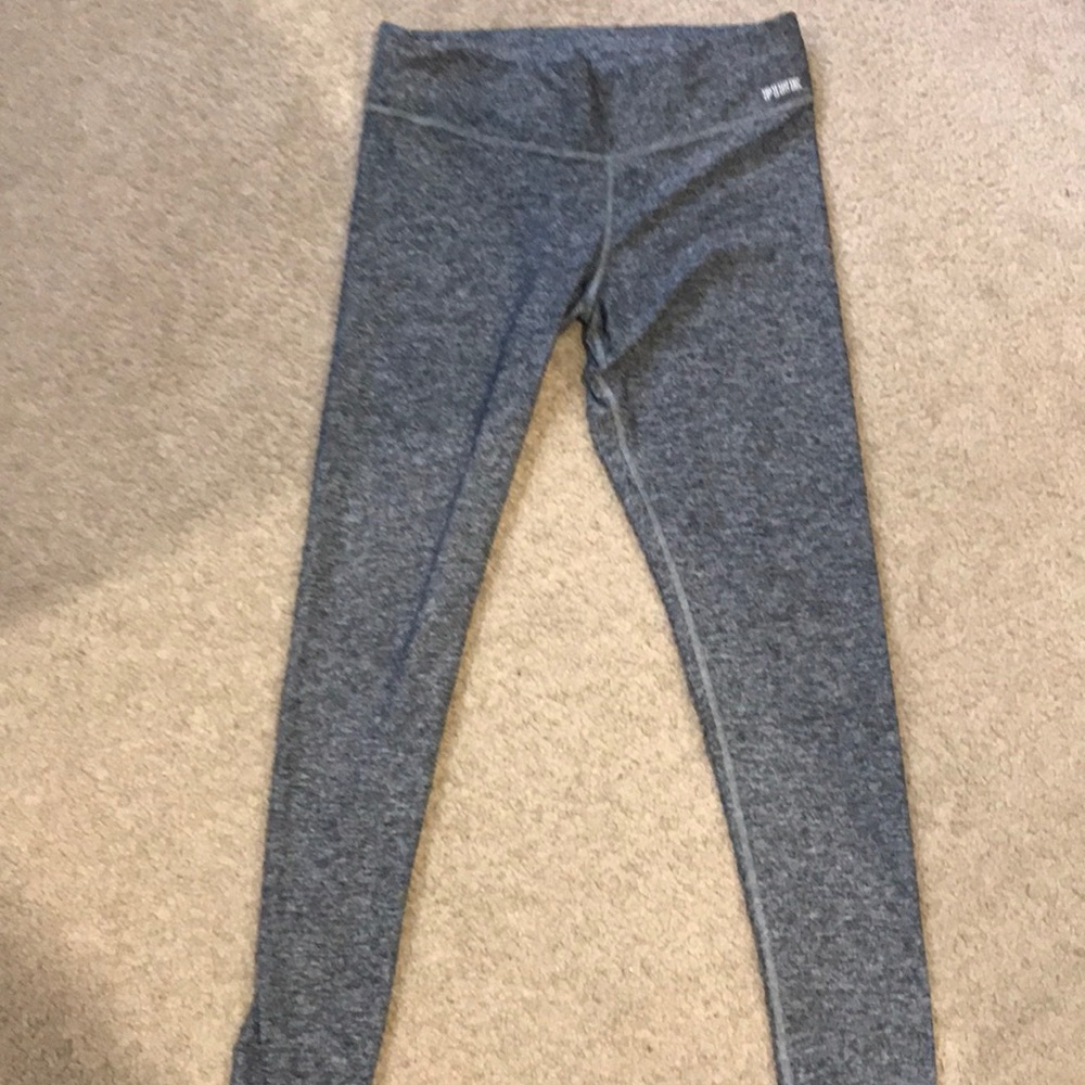 Gray PINK YOGA leggings